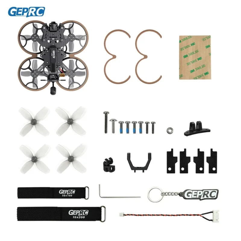 GEPRC Cinelog25 V2 HD O3 with GPS FPV TAKER G4 35A AIO 1404 4500KV Motor BNF with Mini Video Freestyle RC GPS Cinelog 25