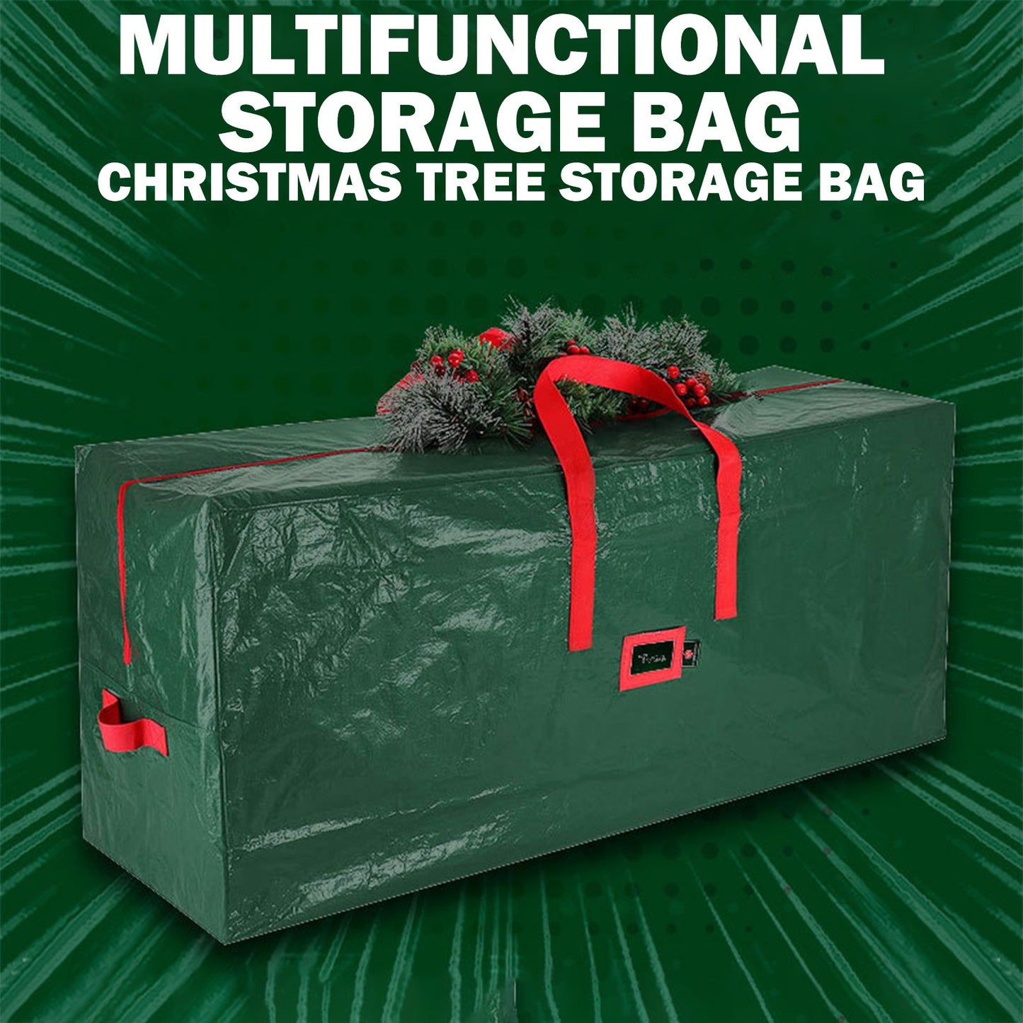 Christmas Tree Storage Bags Organizer Bags Waterproof Christmas Tree Storage Bag Insect Resistant Christmas Day Dust-Storage Bag