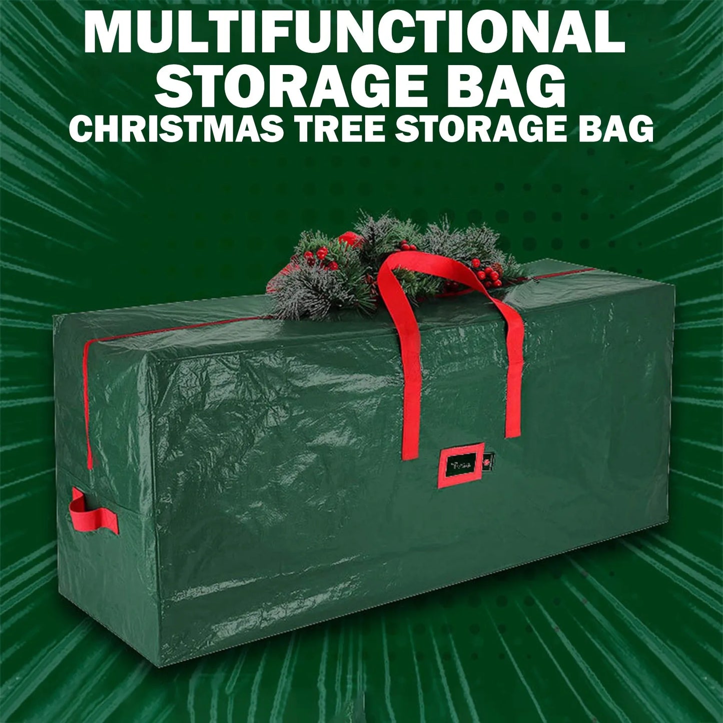 Christmas Tree Storage Bags Organizer Bags Waterproof Christmas Tree Storage Bag Insect Resistant Christmas Day Dust-Storage Bag