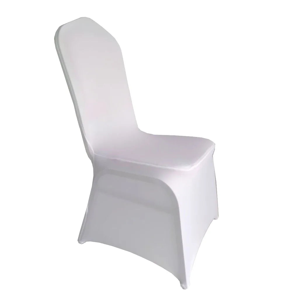 jiaorui 20/30/50/100/150Pcs Spandex Wedding Chair Seat Cover