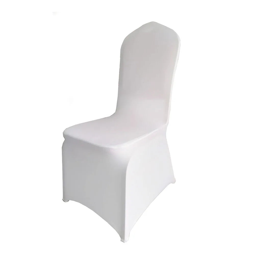 jiaorui 20/30/50/100/150Pcs Spandex Wedding Chair Seat Cover