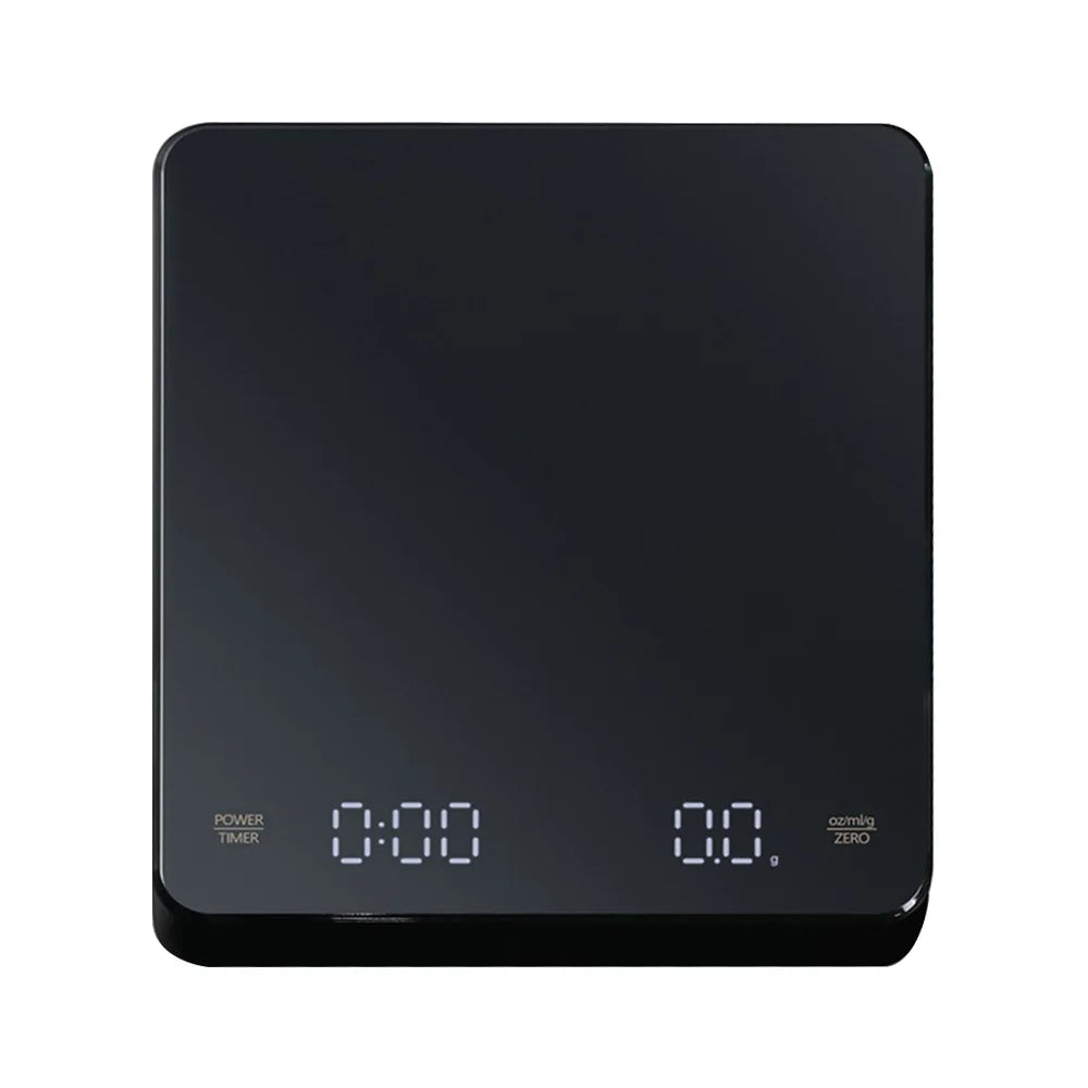 Digital Coffee Scale with Timer LED Screen Espresso USB 3kg Max.Weighing 0.1g High Precision Measures in Oz/ml/g Kitchen Scale