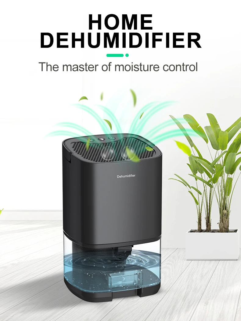 Air Dehumidifier Portable Mute Moisture Absorbers Machine Air Dryer For Home Bedroom Office Kitchen Deodorizer Dryer EU/US plug