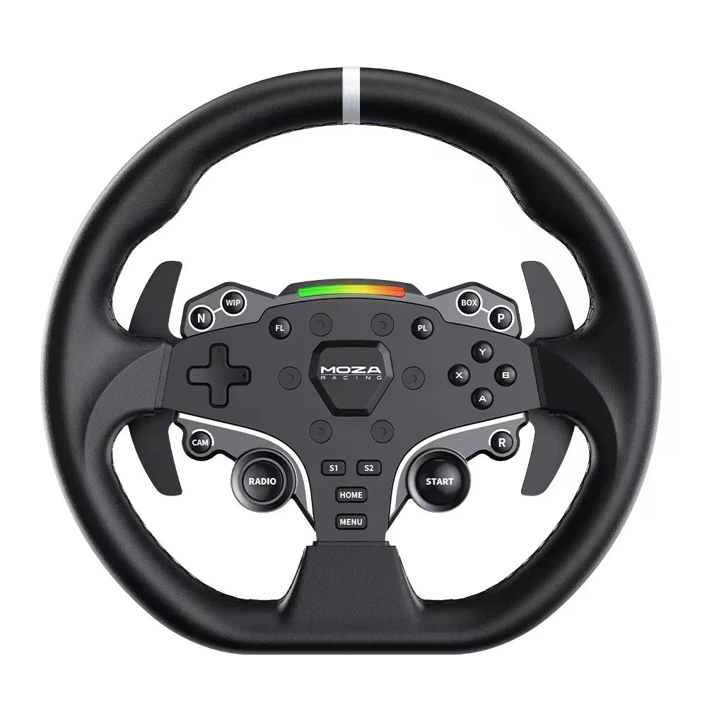 MOZA Racing R5 Bundle Kit Racing simulator game steering wheel Game steering wheel pressure pedal complete equipment bracket