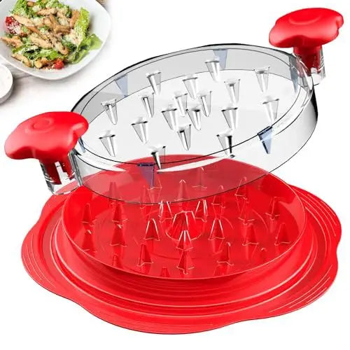 Large Chicken Shredder Tool Twist  Visible Breast Meat Shredder Machine Strong Anti-Slip Strip Ergonomic Handle