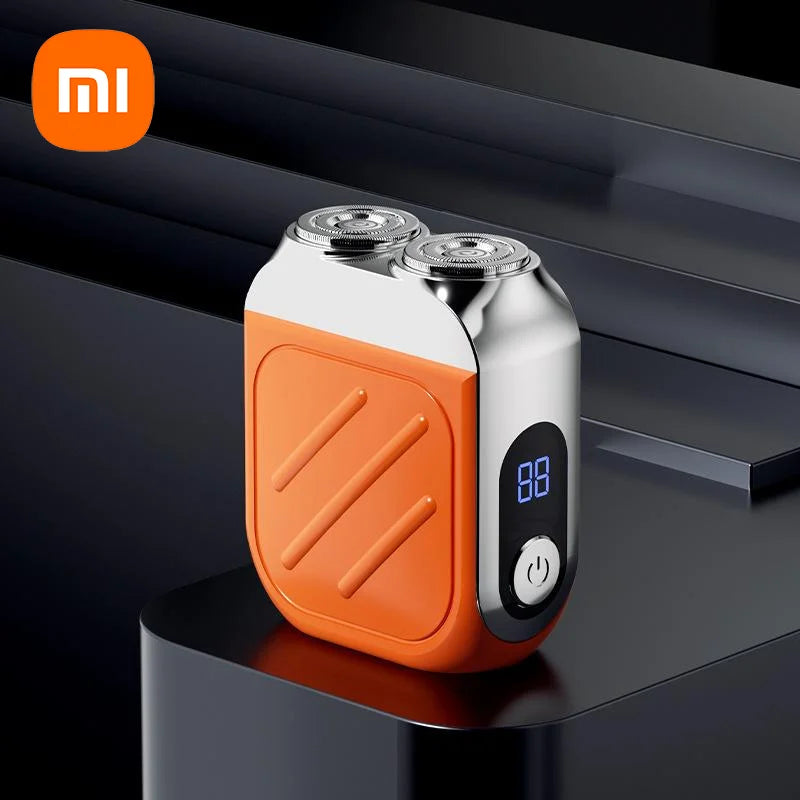 XIAOMI R-21 Electric Razor IPX7 Waterproof Shaving Ultra-clean Dual-head Magnetic Portable Digital Display Electric Beard Knife