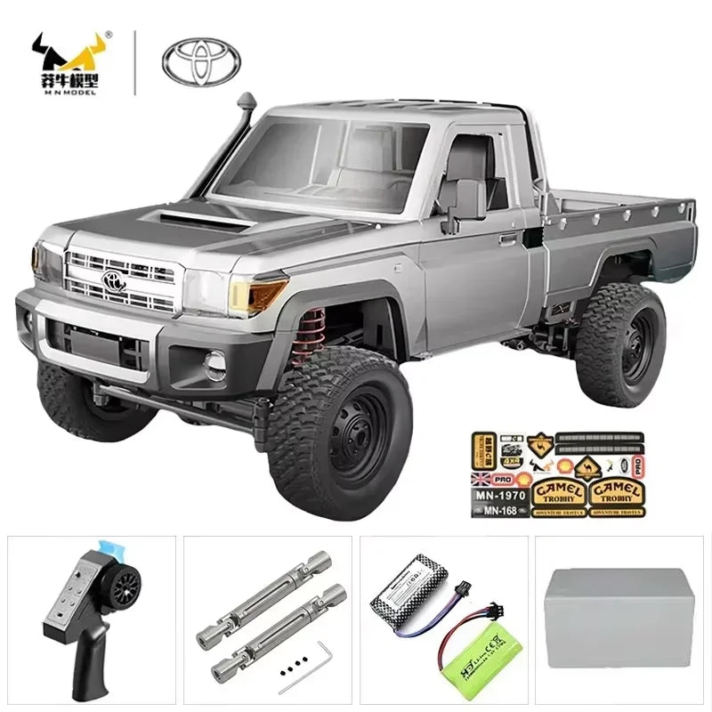 MN82  four-drive remote control off-road vehicle 1:12 RC Toyota Crawler CAR Land Patrol pickup climbing model toy Christmas gift