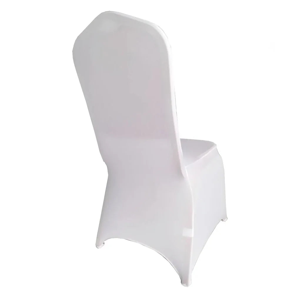 jiaorui 20/30/50/100/150Pcs Spandex Wedding Chair Seat Cover