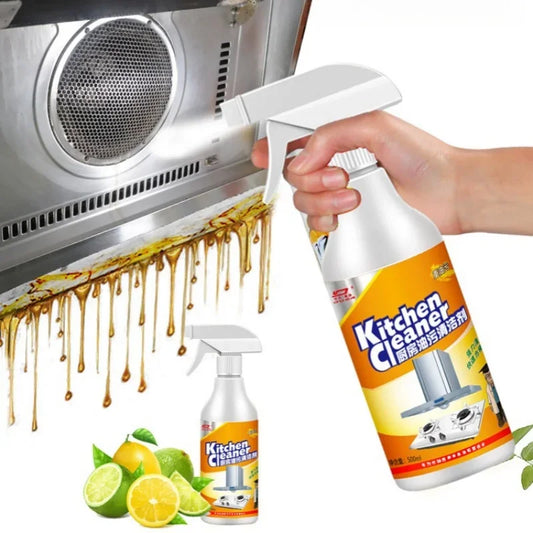 Heavy Oil Cleaner Powerful Kitchen Oil Stain Degreaser Oil Stains Remover Cleaning Grills Ovens Home Cooktop Cleaning Spray