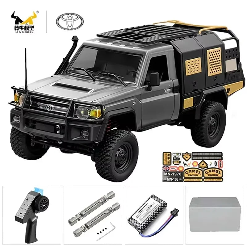 MN82  four-drive remote control off-road vehicle 1:12 RC Toyota Crawler CAR Land Patrol pickup climbing model toy Christmas gift