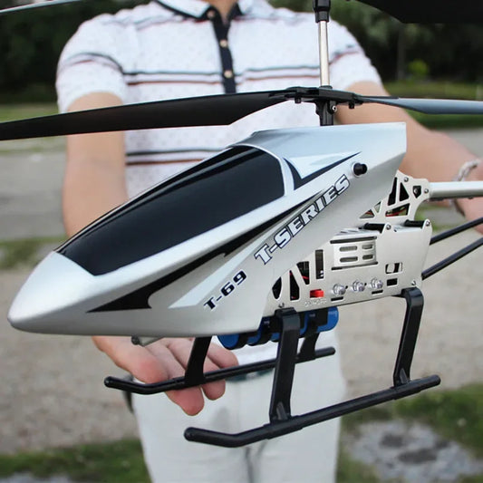 3.5CH 80cm High Quality Extra Large Remote Control Aircraft Crash-Resistant Remote Control  Outdoor Aircraft Helicopter