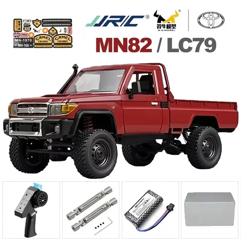 MN82  four-drive remote control off-road vehicle 1:12 RC Toyota Crawler CAR Land Patrol pickup climbing model toy Christmas gift