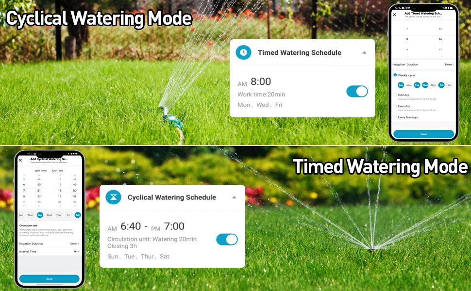 Insoma Automatic Water Timer with Gateway 2 Ways Garden Irrigation Watering System Sprinkler Programmer Tools support Alexa