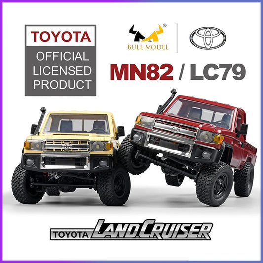 MN82  four-drive remote control off-road vehicle 1:12 RC Toyota Crawler CAR Land Patrol pickup climbing model toy Christmas gift